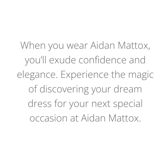 AIDAN MATTOX Stunning hi lo FORMAL halter dress - Picture 6 of 8
